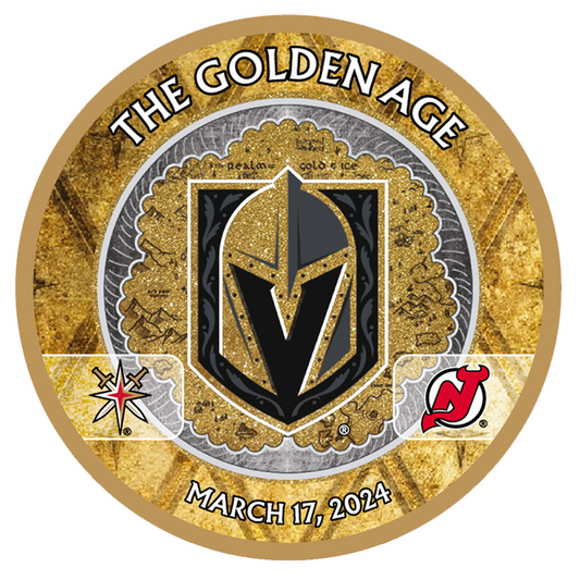 NJD vs. VGK Match-Up Puck 3/17/2024 - Puck