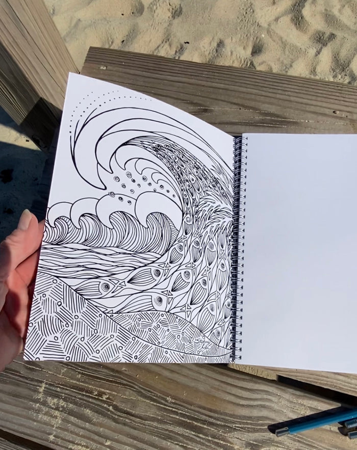 Ocean Life Art Journal