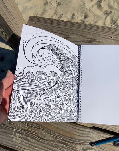 Ocean Life Art Journal