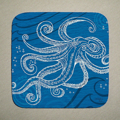Octopus One Color Coaster
