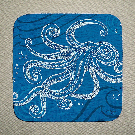 Octopus One Color Coaster