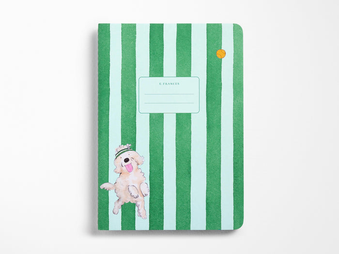Off Leash Set of Two Stitched Notebooks