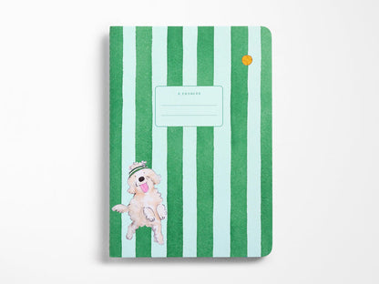 Off Leash Set of Two Stitched Notebooks
