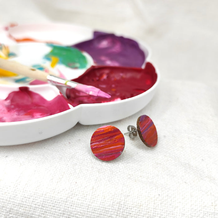 Ohrstecker 'Berry Splash'
