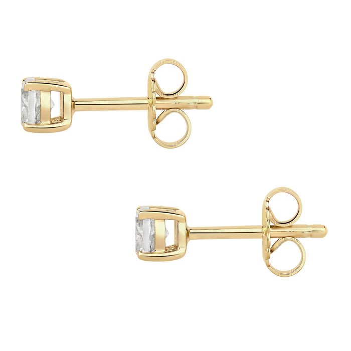 Ohrstecker classic mit Topas