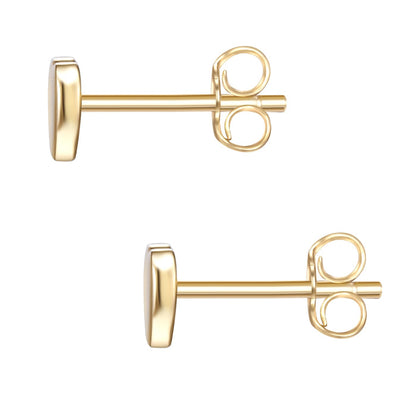 Ohrstecker gold Herz klein