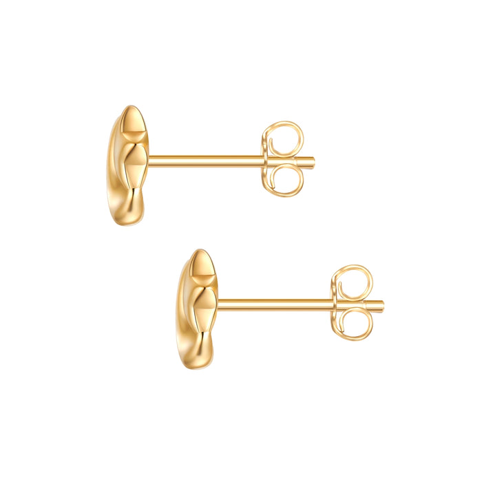 Ohrstecker Mond/Sterne gold