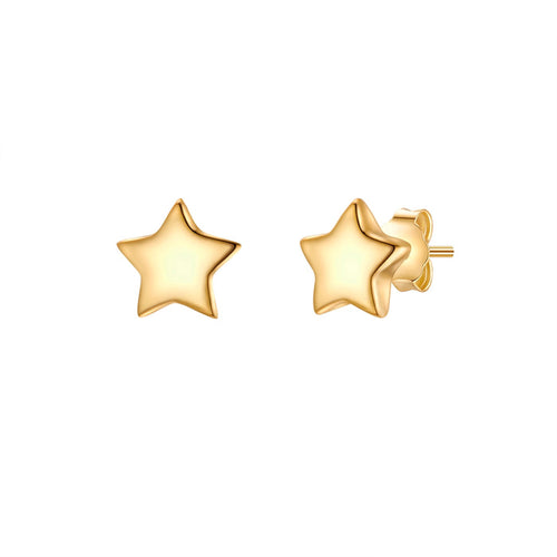 Ohrstecker Stern gold