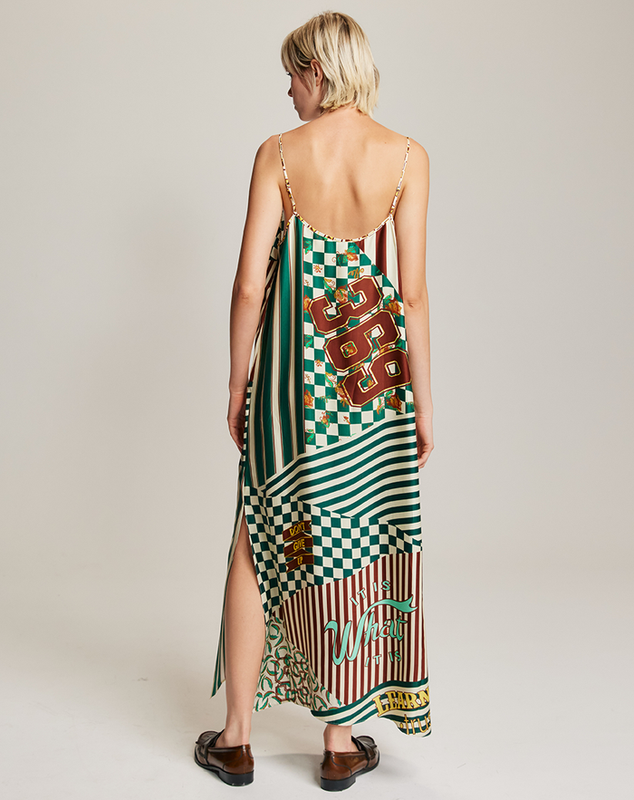 Olivia Sporty Jade Camisole Dress
