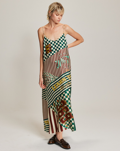 Olivia Sporty Jade Camisole Dress