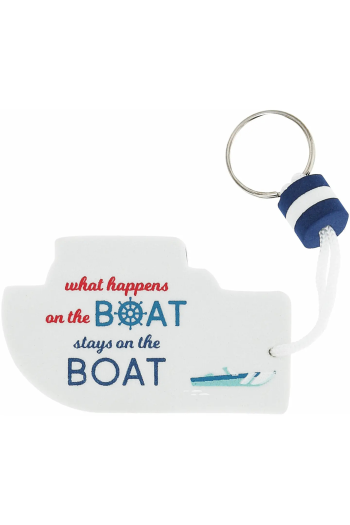 On the Boat Keychain