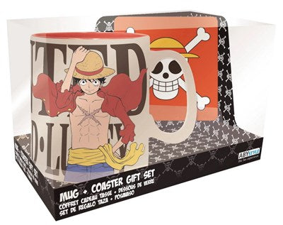 One Piece - Luffy Coaster & Mug Gift Set