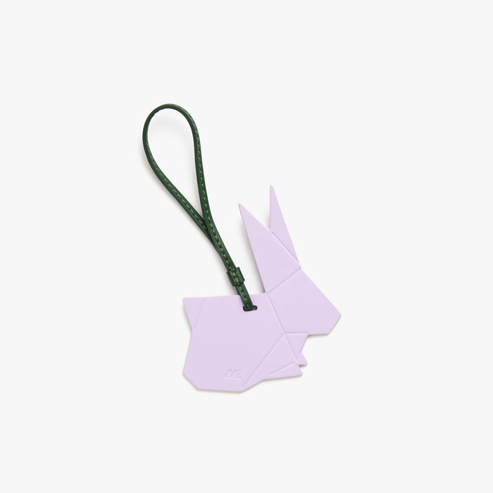 Purple Icing | Back view of the Origami Rabbit Charm in Purple