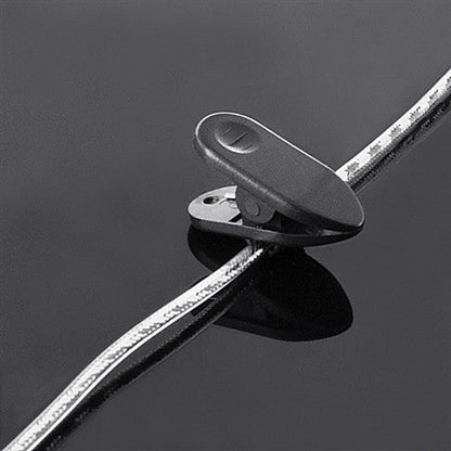 Image of Black Original Shirt Clip for Earphones