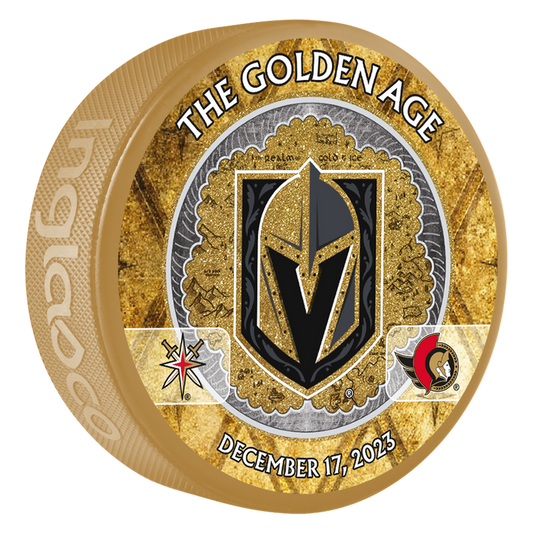 OTT vs. VGK Match-up Puck - 12/17/2023 - Puck