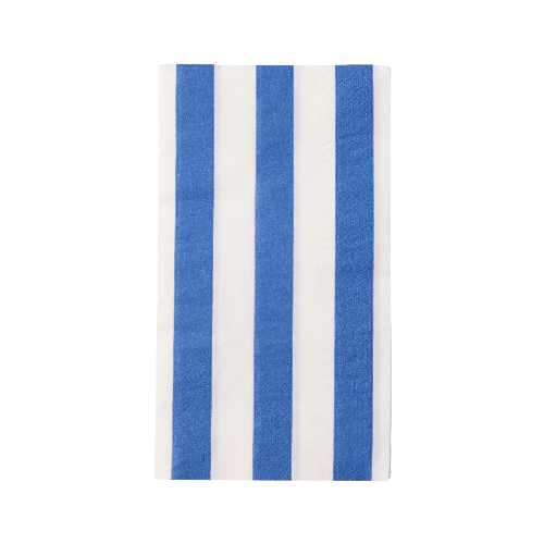 Bonjour Fête PALISADES BLUE SIGNATURE CABANA STRIPE GUEST TOWELS