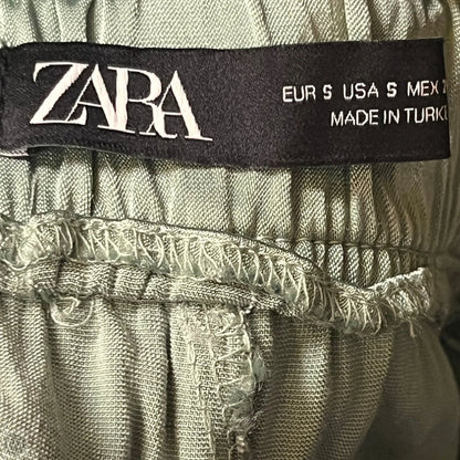 Pants Joggers By Zara In Green, Size: S