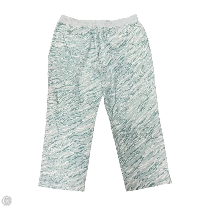 Pants Lounge By Isaac Mizrahi Live Qvc In Teal, Size: L