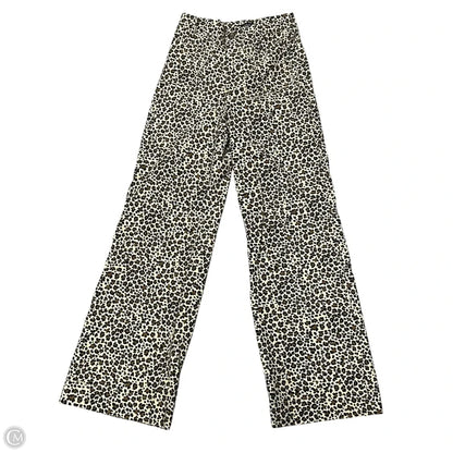 Pants Wide Leg By J. Crew In Leopard Print, Size: 4