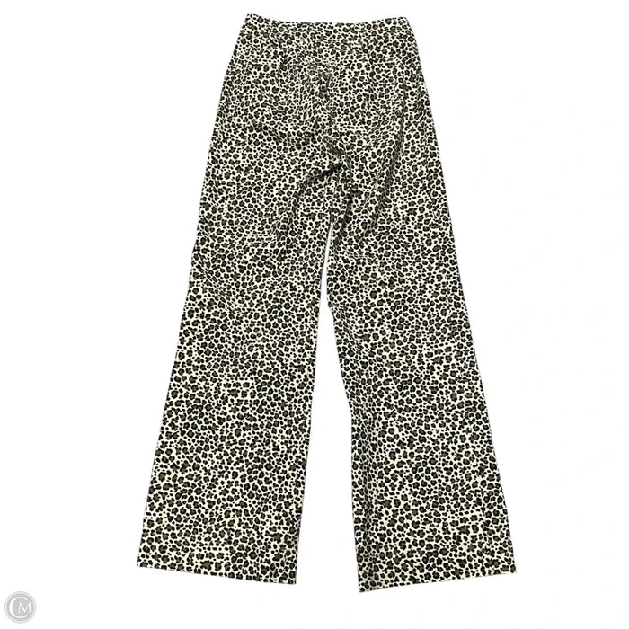 Pants Wide Leg By J. Crew In Leopard Print, Size: 4