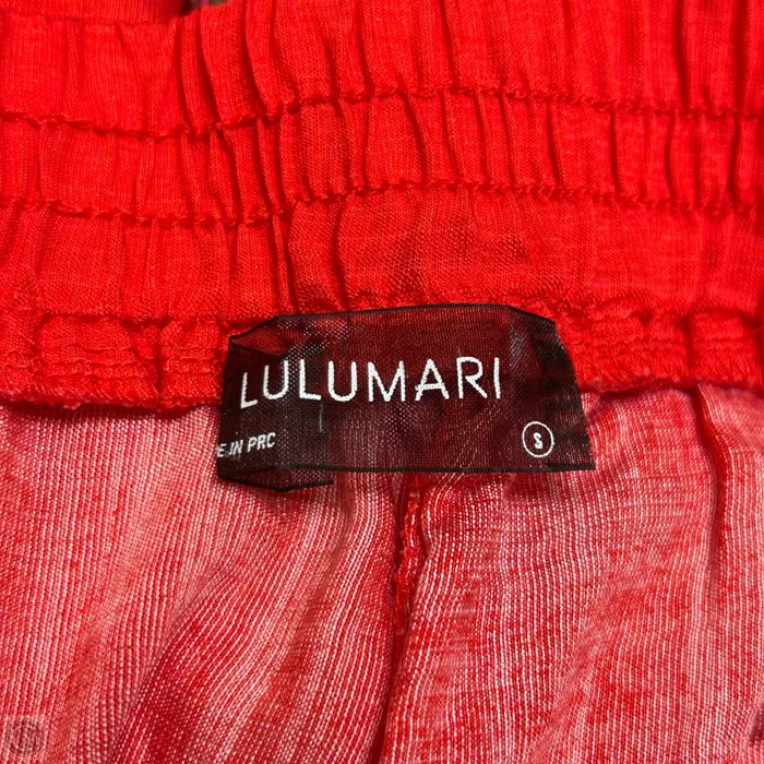 Pants Wide Leg By Lulumari In Pink & Red, Size: S