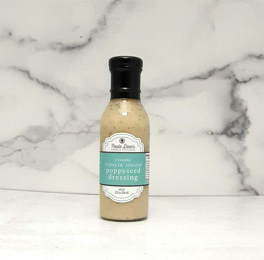 Paula Deen Family Kitchen CREAMY Vidalia Onion Poppyseed Dressing 12oz