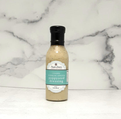Paula Deen Family Kitchen CREAMY Vidalia Onion Poppyseed Dressing 12oz