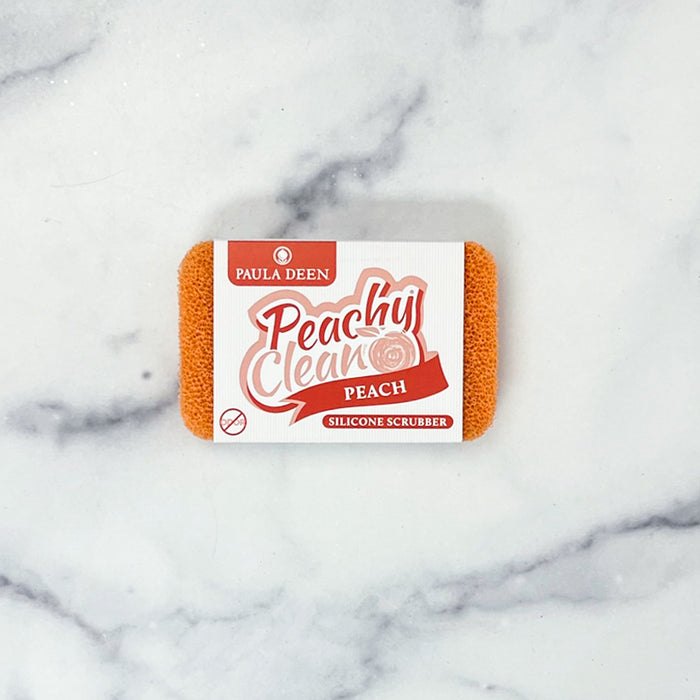 Peachy Silicone Dish Scrubber
