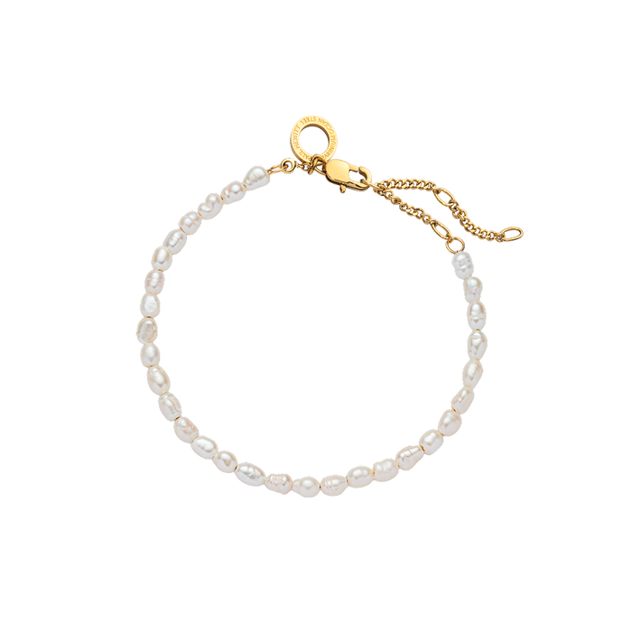 Pearl Armkette Gold