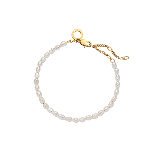 Pearl Armkette Gold