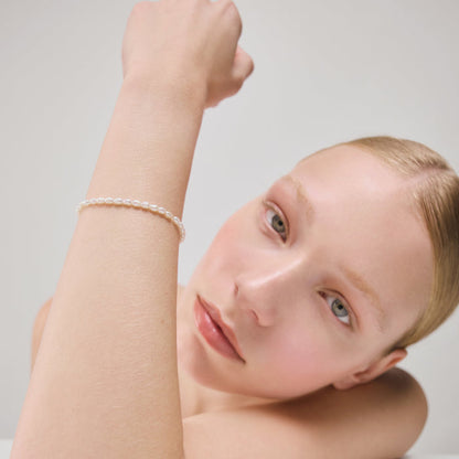 Pearl Armkette Gold