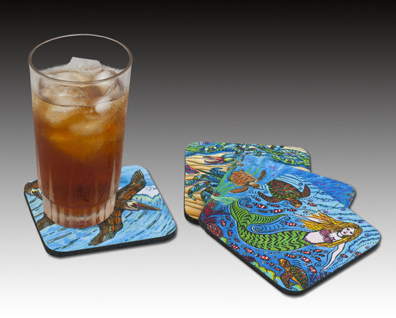 Pelican Perch Coaster