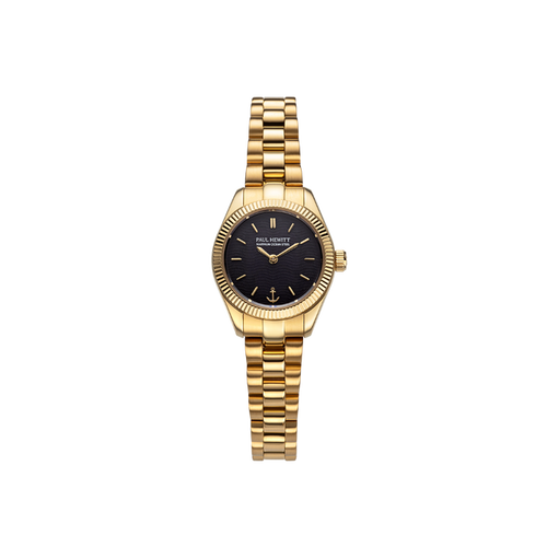 Petit Soleil Round Uhr Gold Schwarz
