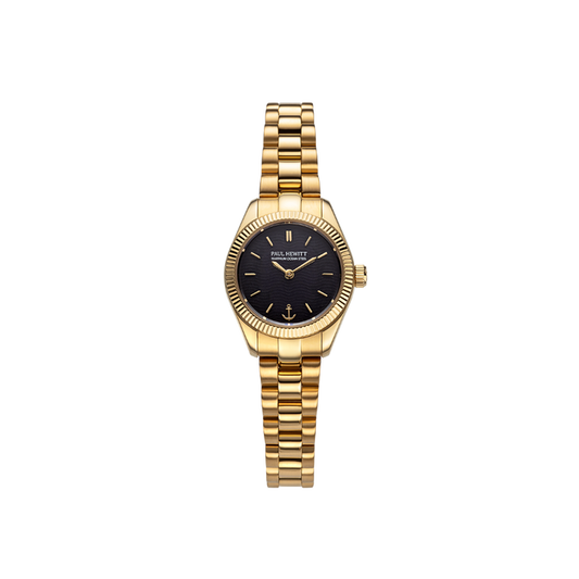 Petit Soleil Round Uhr Gold Schwarz