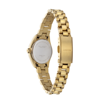 Petit Soleil Round Uhr Gold Schwarz