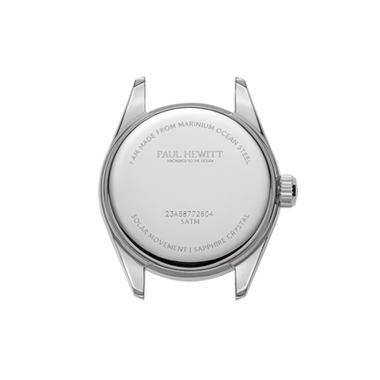 Petit Soleil Round Uhr Silber Weiß