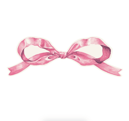 Hester & Cook Pink Bow Table Accent