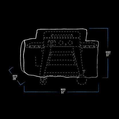 Pit Boss 2-Burner Ultimate Griddle Cover