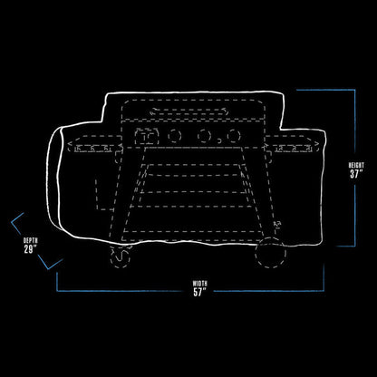Pit Boss 3-Burner Ultimate Griddle Cover
