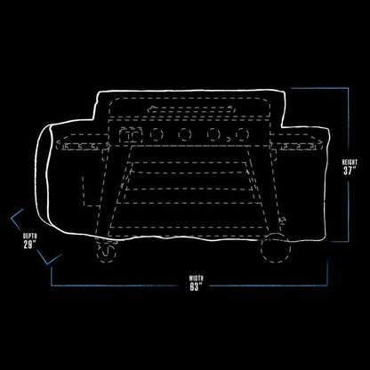 Pit Boss 4-Burner Ultimate Griddle Cover