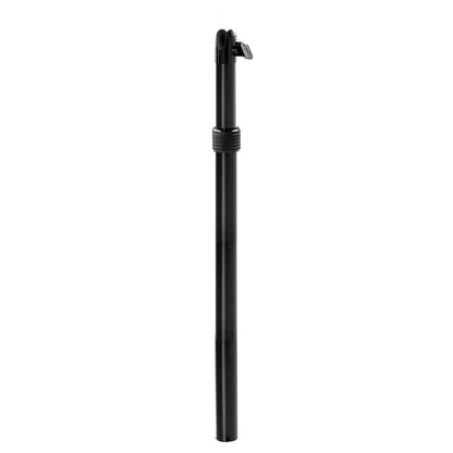 The Remarkable Creator™ Pole is a black adjustable air stone tube with a control valve near the top, designed for aquariums to regulate airflow to air stones or bubble wands.