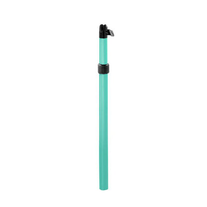 Upgrade your Arkon Mounts Pro Stand or Remarkable Creators Stand with the TEAL Post/Shaft Upgrade Replacement for Pro Stands—featuring a teal telescopic pole, black plastic locking mechanism, and clip at the top.