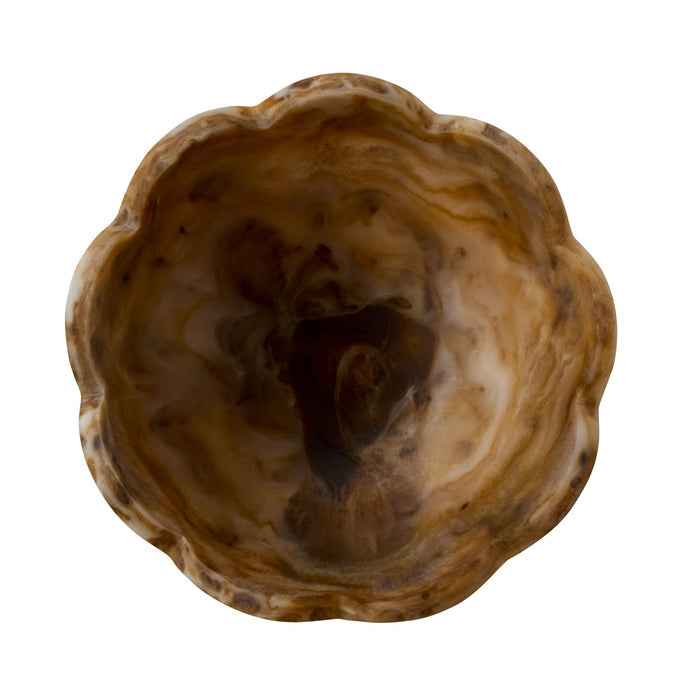 Poppi Scallop Nut Bowl Tortoiseshell