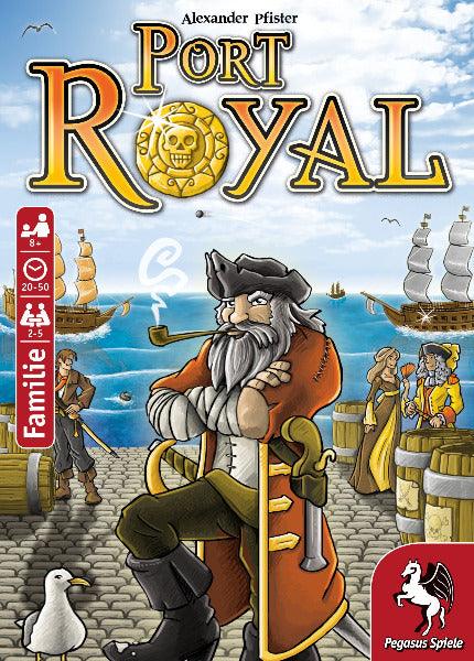 Port Royal - Schnelles taktisches Kartenspiel für Risikobereite