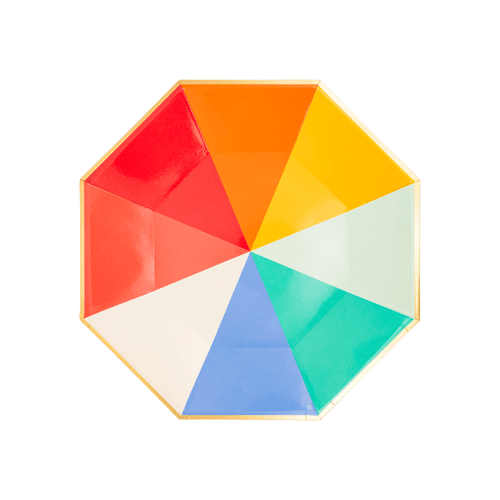 My Mind’s Eye Primary Color Block Paper Plate
