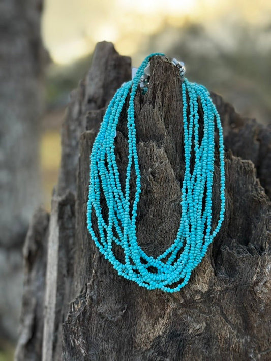 Prince Turquoise Nugget Choker