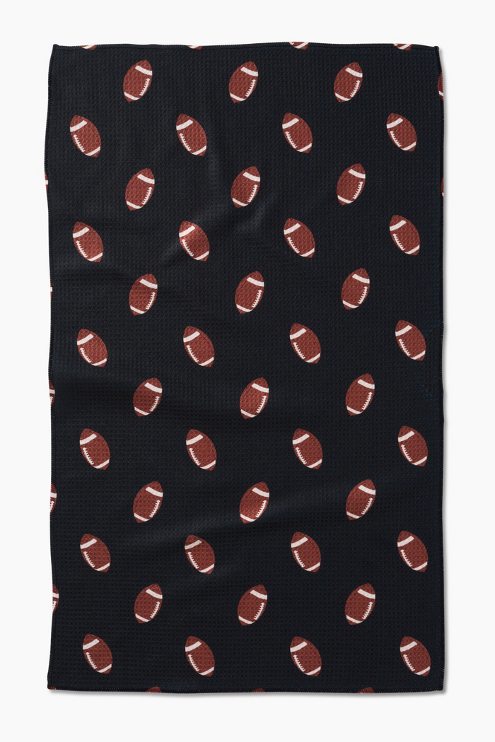 Quarter Back Geometry Tea Towel