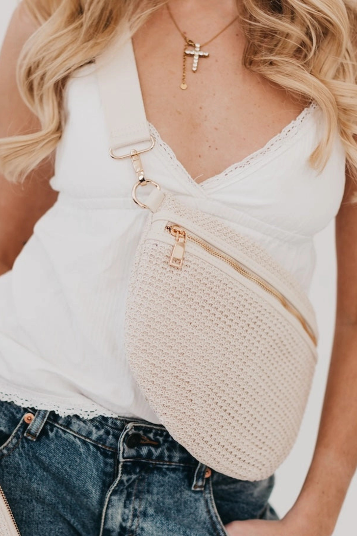 Rachel Raffia Westlyn Bum Bag