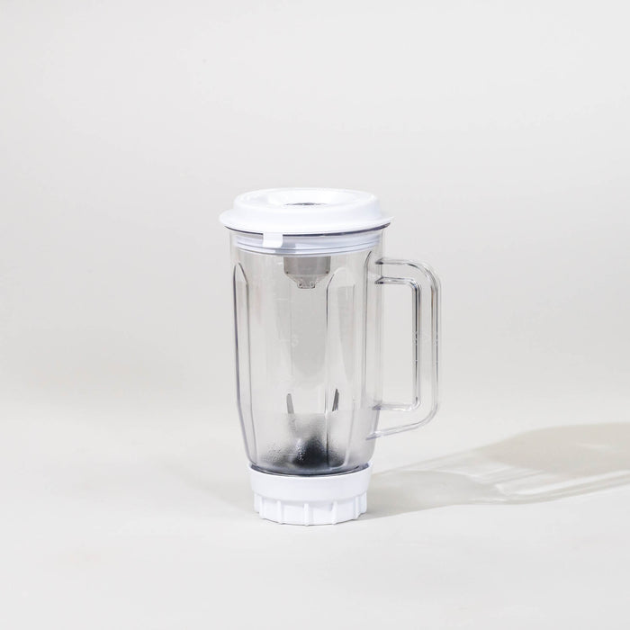 Bosch compact blender jar on a grey background