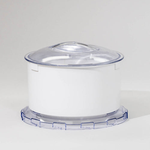 Royaluxkitchen flour sifter attachment on a grey background